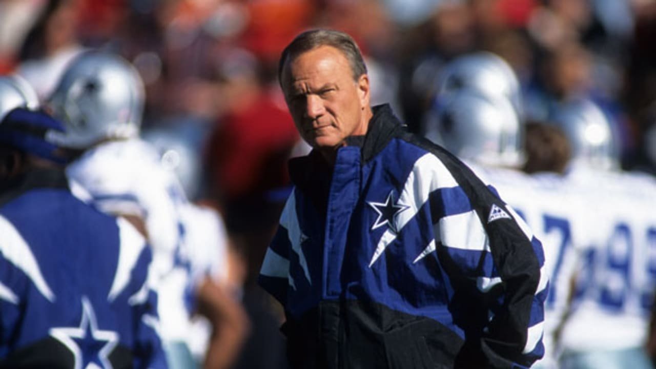 Barry Switzer - head coach of the Dallas Cowboys from 1994-1997.