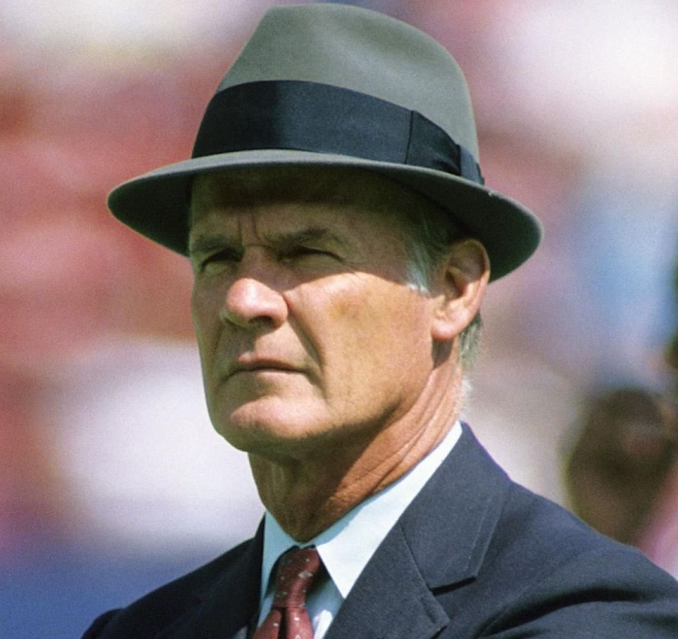 Tom Landry - head coach of the Dallas Cowboys from 1960 to 1988.